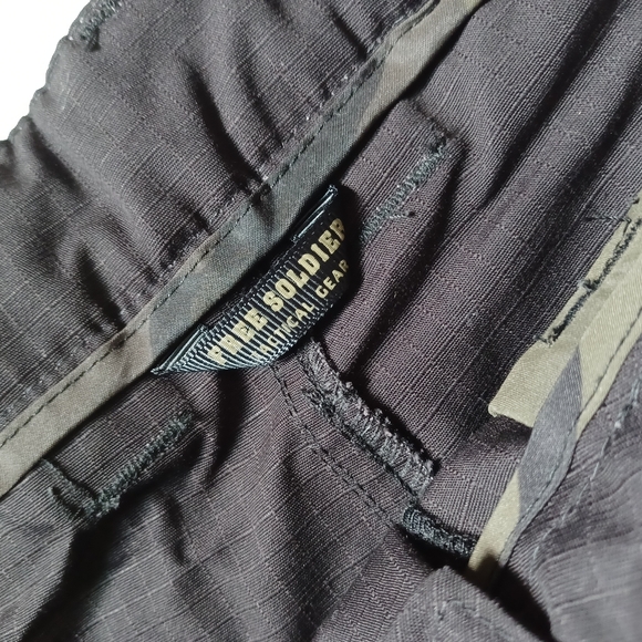 Free Soldier STORM Men's Ripstop Tactical Cargo Pants black NWT man men 42 waist - Picture 14 of 14